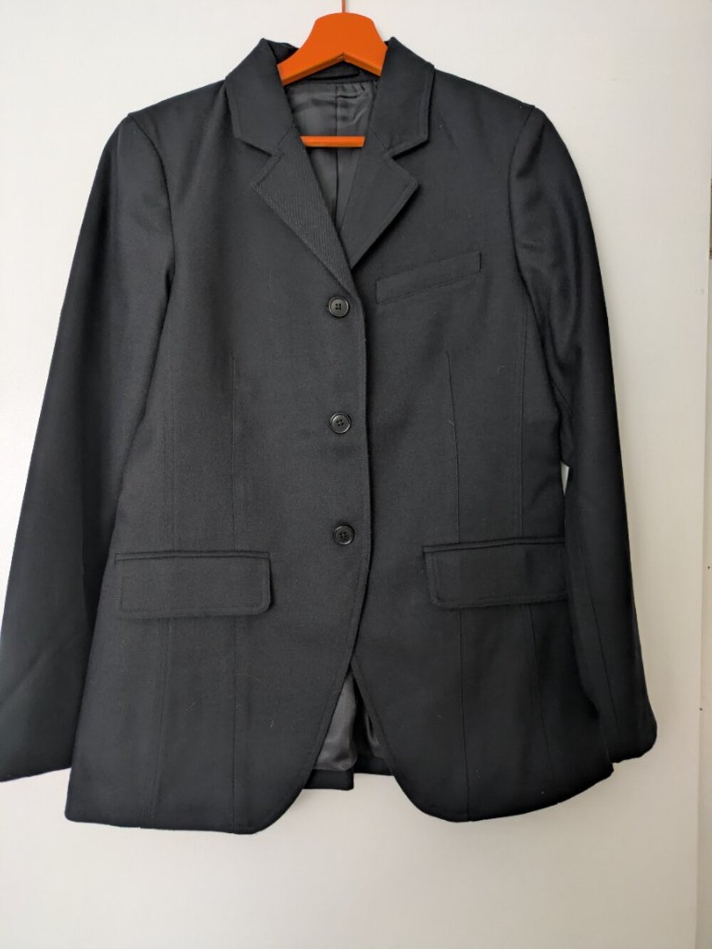 Alex Mill Primrose Black Blazer In Wool sz Small